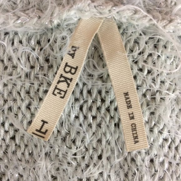 BKE 3/4 Dolman Sleeve Cowl Neck Knit Sweater Sz L - Picture 6 of 8